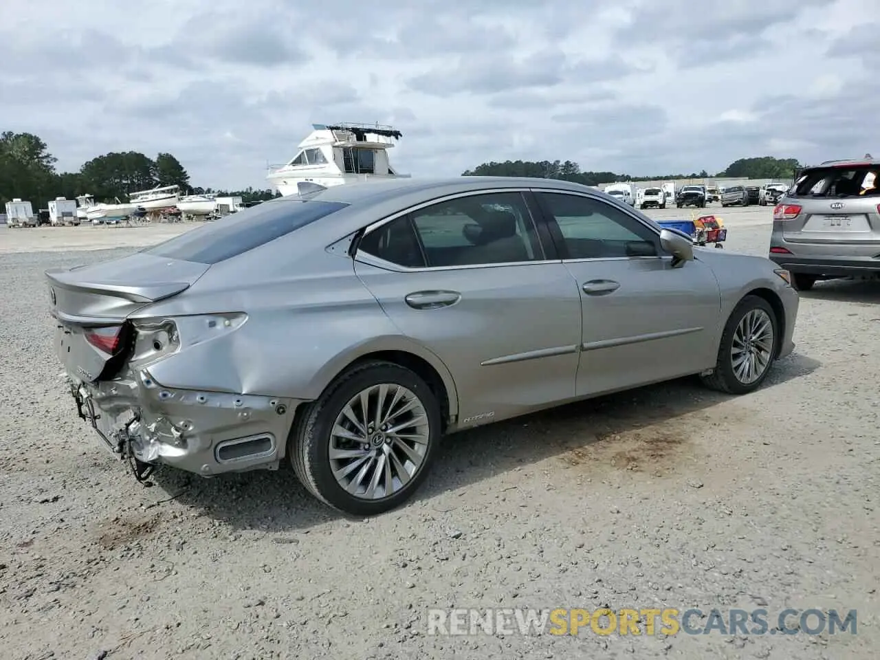 3 Photograph of a damaged car JTHB21B12K2006306 LEXUS ES300 2019