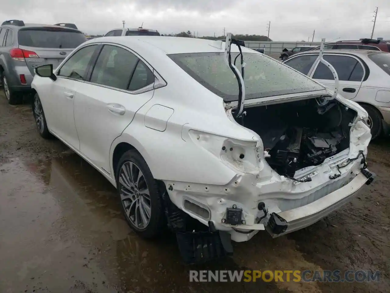 3 Photograph of a damaged car JTHB21B12K2045235 LEXUS ES300 2019