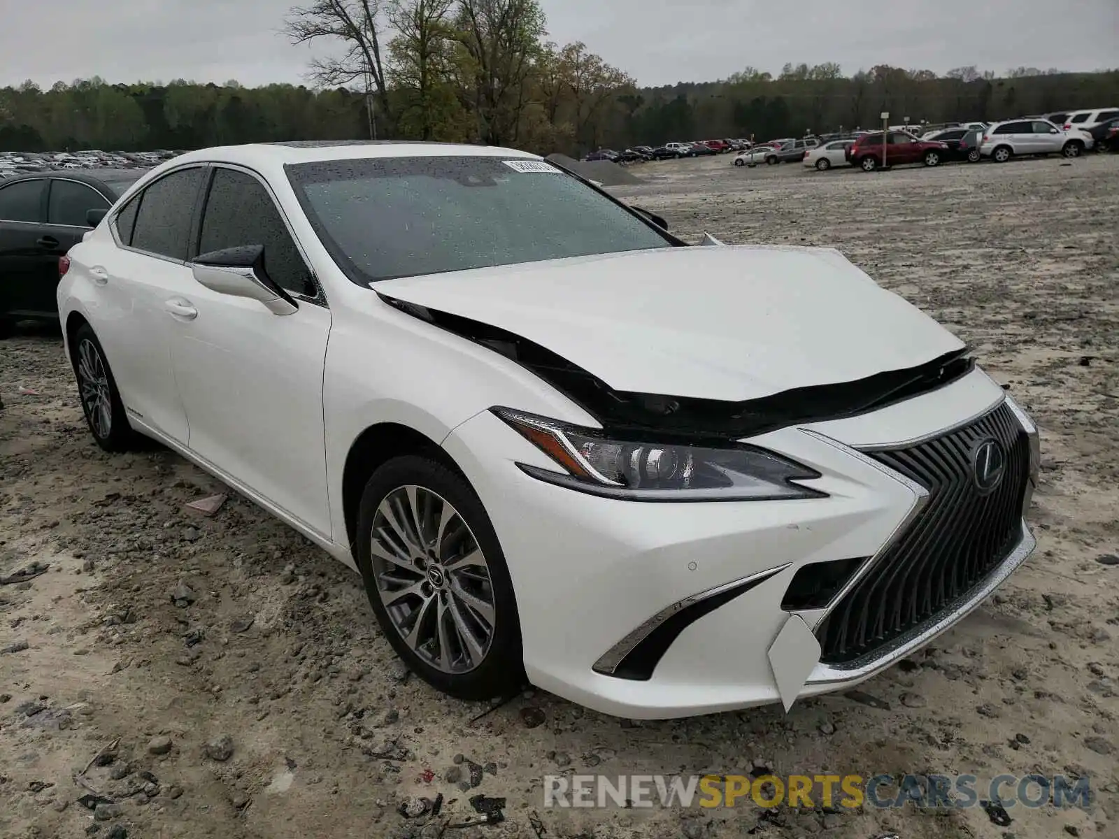 1 Photograph of a damaged car JTHB21B13K2020845 LEXUS ES300 2019