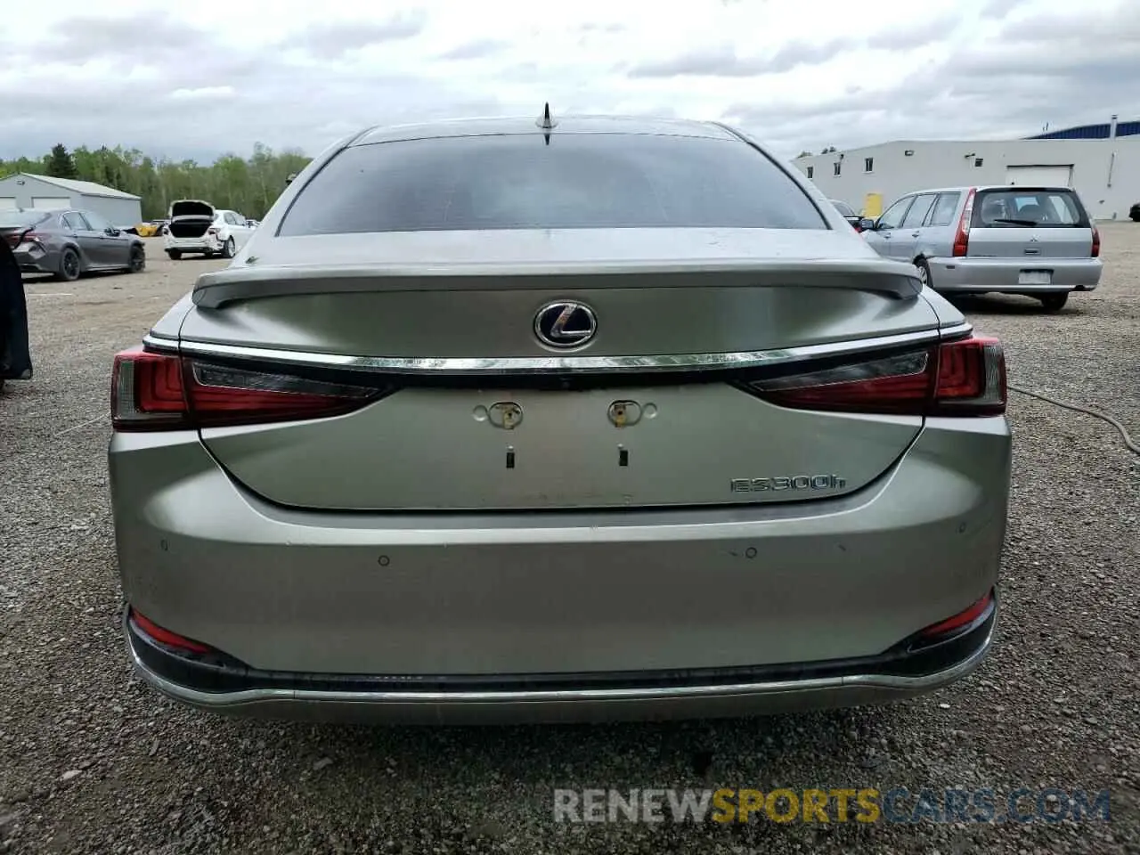 6 Photograph of a damaged car JTHB21B14K2043342 LEXUS ES300 2019