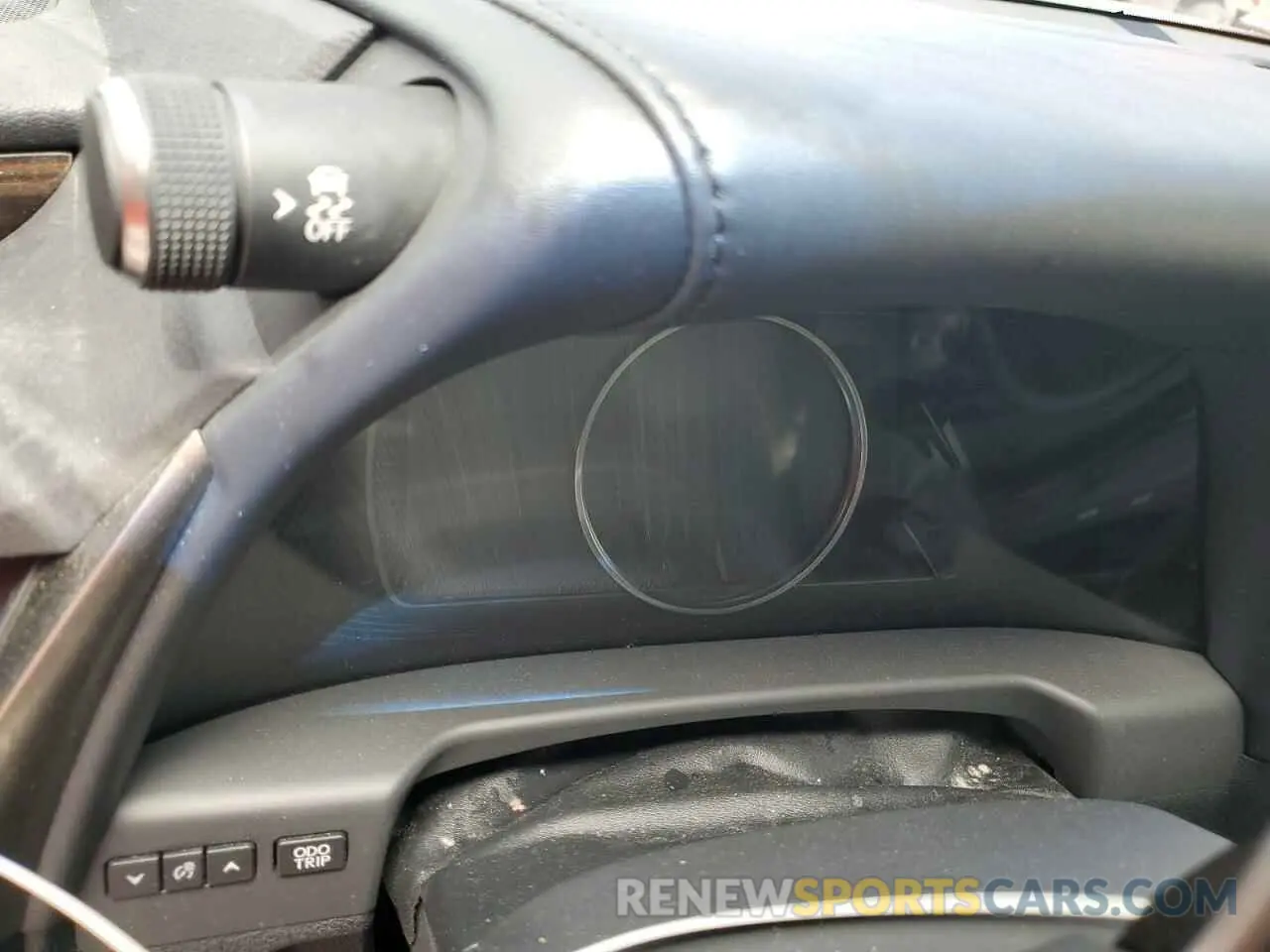 9 Photograph of a damaged car JTHB21B14K2045124 LEXUS ES300 2019