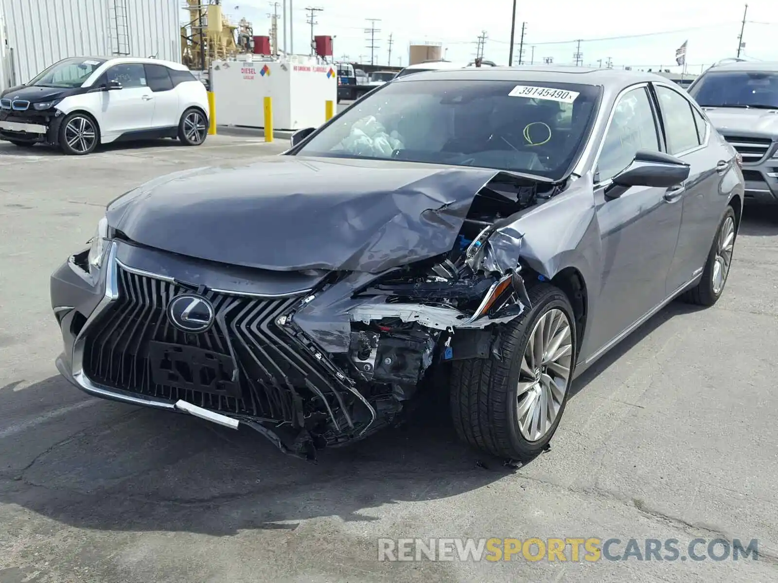 2 Photograph of a damaged car JTHB21B15K2002931 LEXUS ES300 2019