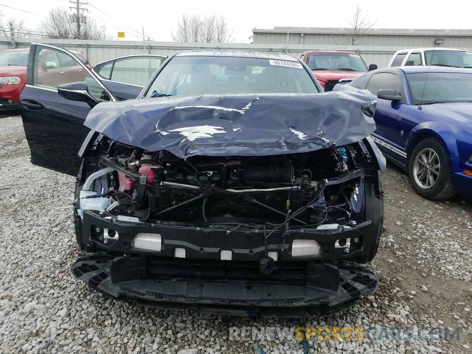 9 Photograph of a damaged car JTHB21B17K2037857 LEXUS ES300 2019