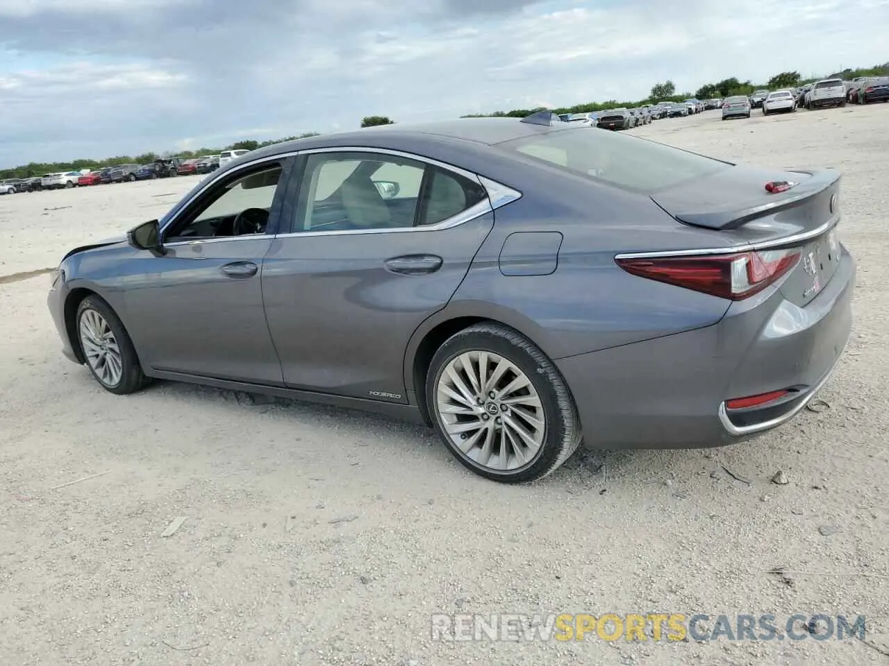 2 Photograph of a damaged car JTHB21B17K2039849 LEXUS ES300 2019