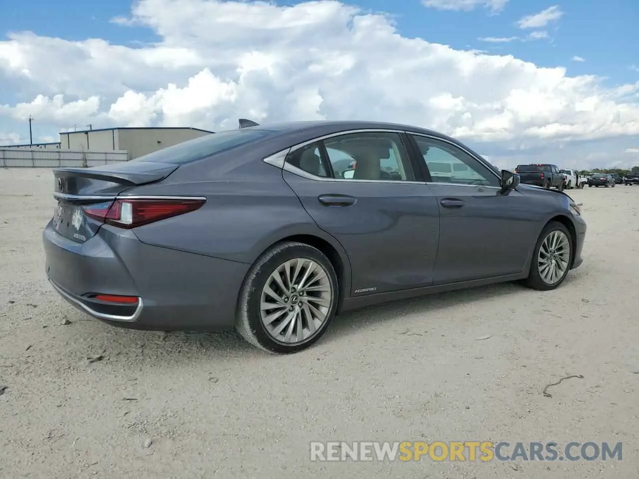 3 Photograph of a damaged car JTHB21B17K2039849 LEXUS ES300 2019