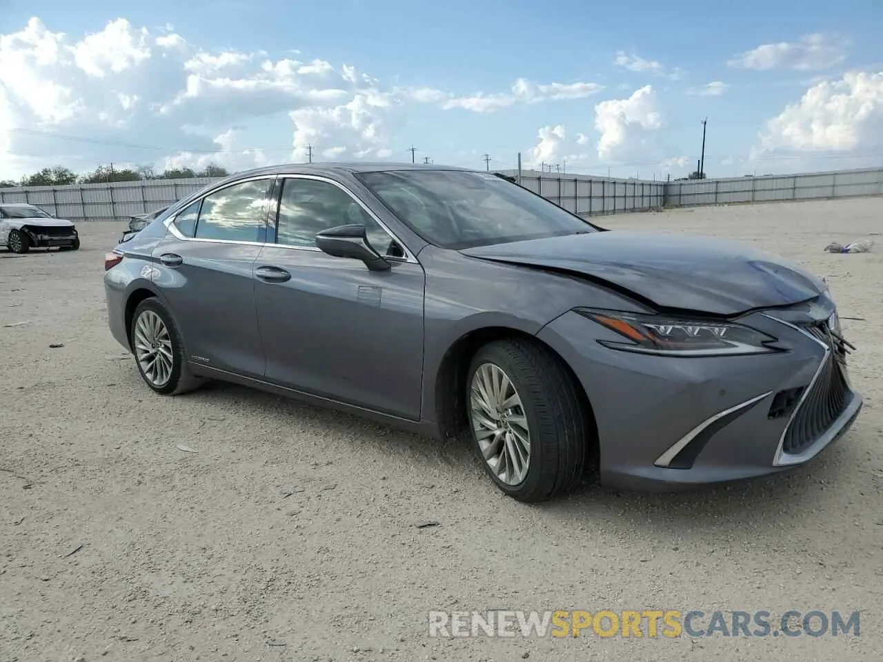 4 Photograph of a damaged car JTHB21B17K2039849 LEXUS ES300 2019