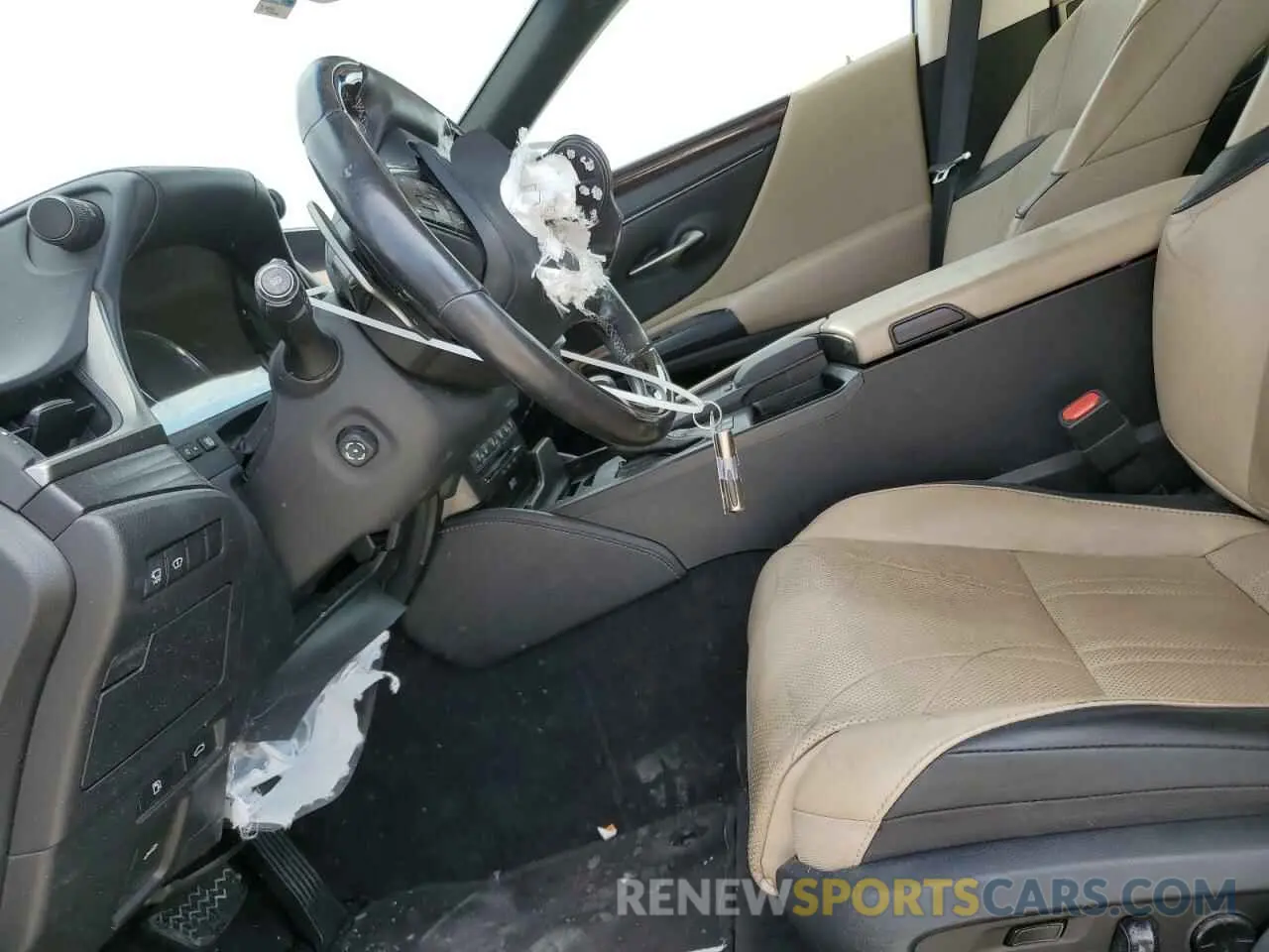 7 Photograph of a damaged car JTHB21B17K2039849 LEXUS ES300 2019