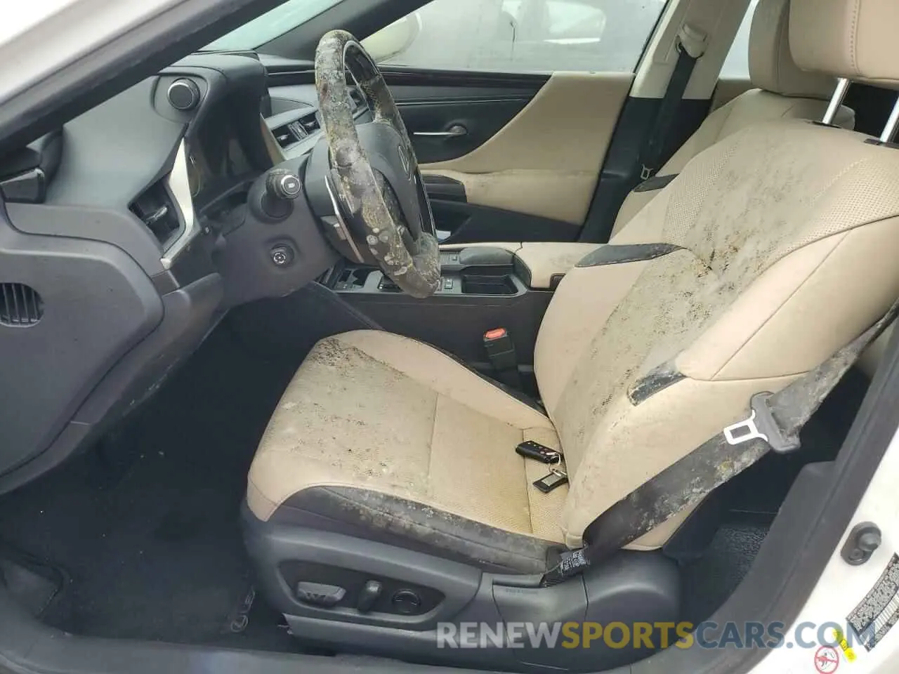 7 Photograph of a damaged car JTHB21B18K2037835 LEXUS ES300 2019