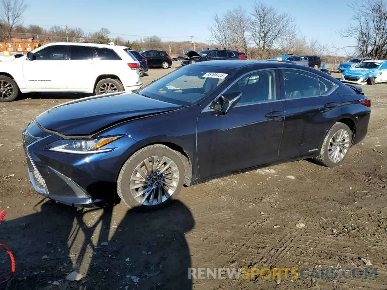 1 Photograph of a damaged car JTHB21B1XK2013634 LEXUS ES300 2019