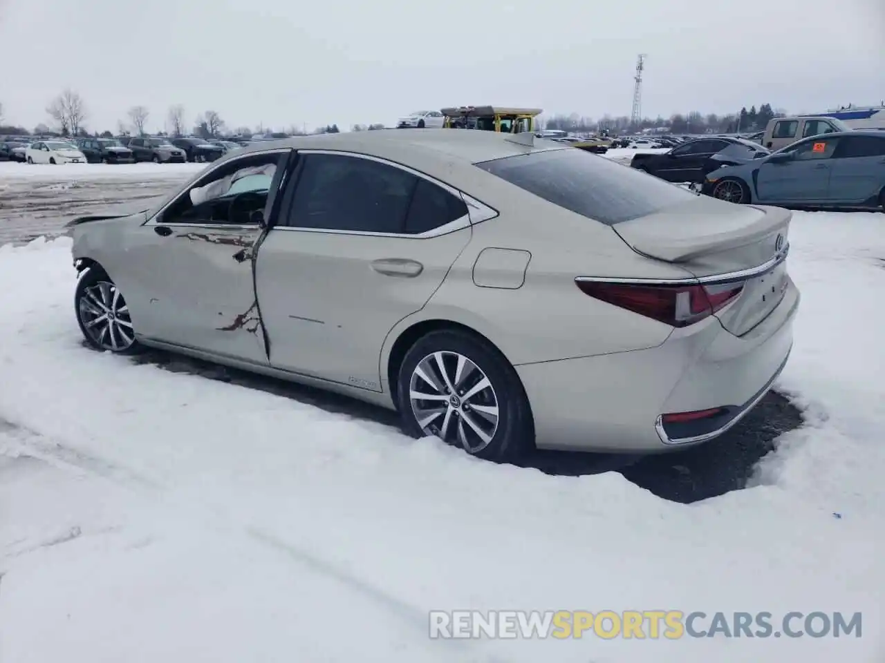 2 Photograph of a damaged car 58AB21B17LU007883 LEXUS ES300 2020