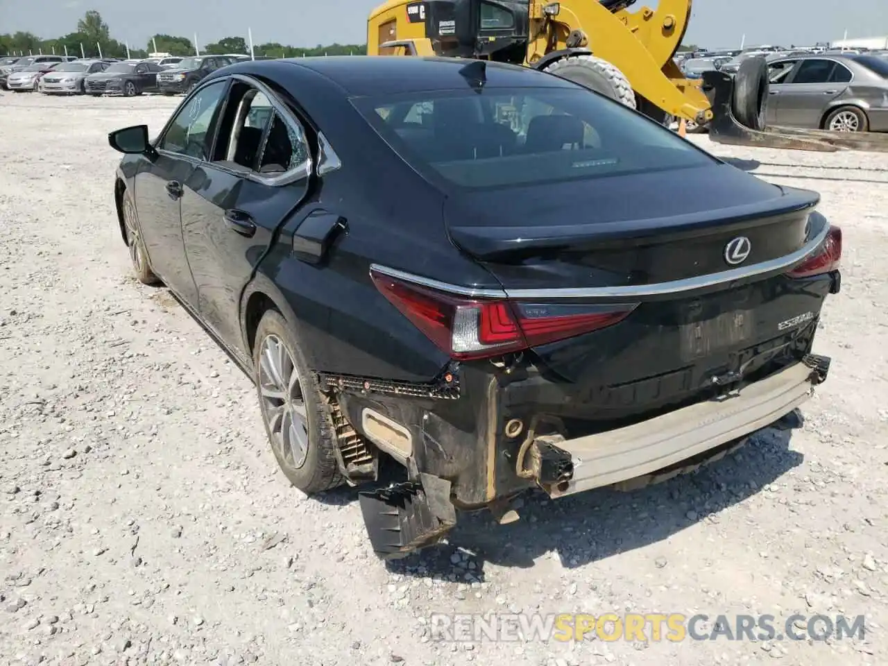 3 Photograph of a damaged car 58AC21B12LU007049 LEXUS ES300 2020