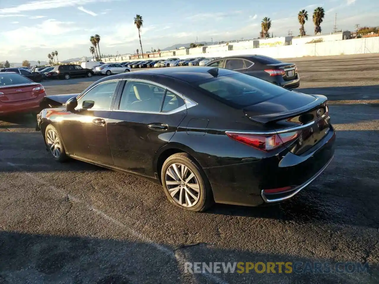 2 Photograph of a damaged car 58AD21B10LU004638 LEXUS ES300 2020