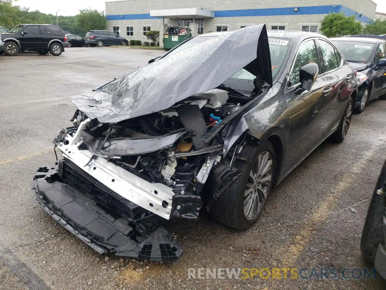 2 Photograph of a damaged car 58AD21B10LU006700 LEXUS ES300 2020