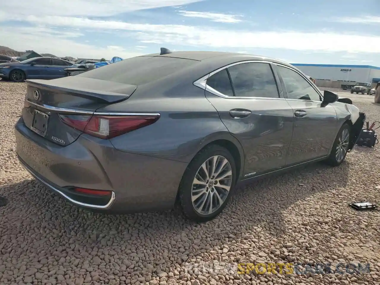 3 Photograph of a damaged car 58AD21B10LU007233 LEXUS ES300 2020