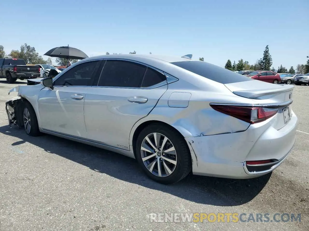 2 Photograph of a damaged car 58AD21B11LU004552 LEXUS ES300 2020