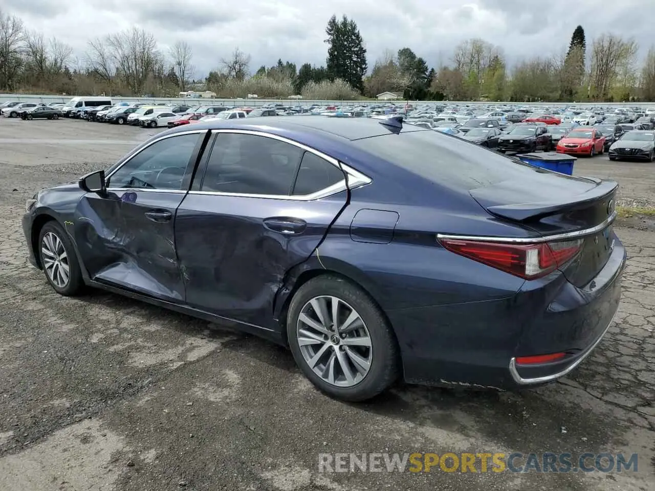 2 Photograph of a damaged car 58AD21B11LU004812 LEXUS ES300 2020