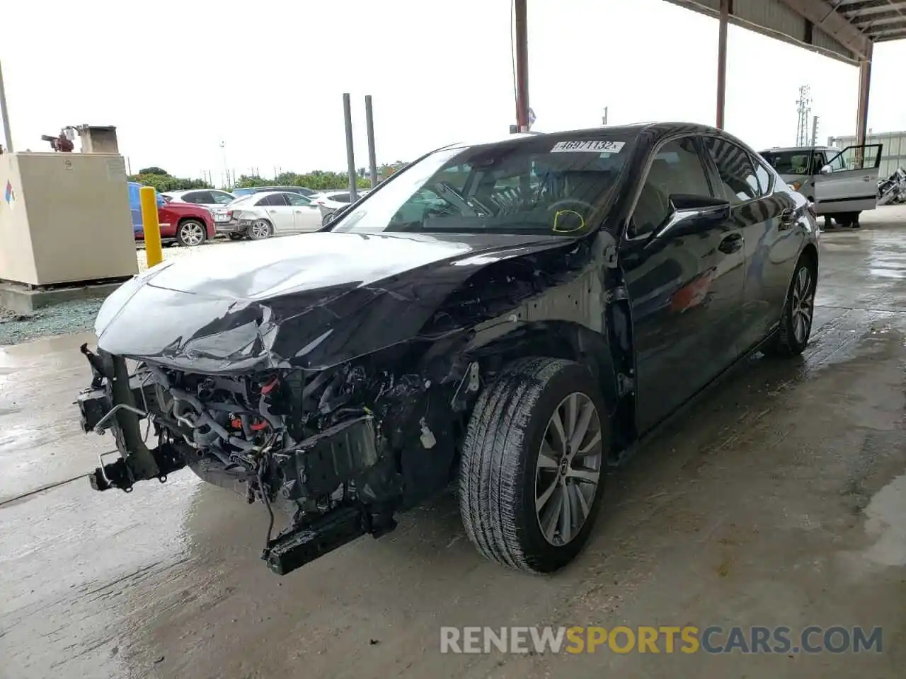 2 Photograph of a damaged car 58AD21B12LU012319 LEXUS ES300 2020