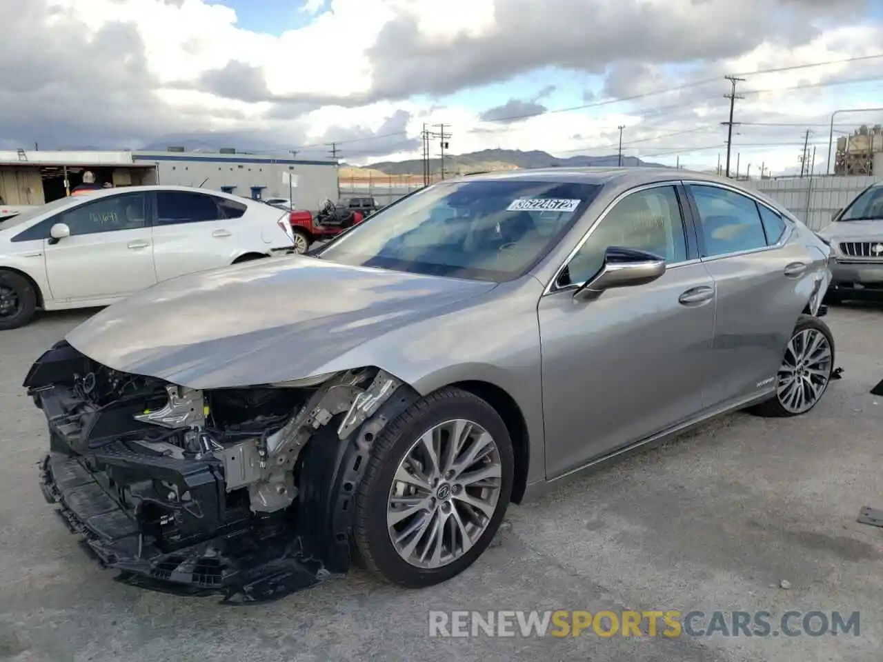 2 Photograph of a damaged car 58AD21B14LU011446 LEXUS ES300 2020