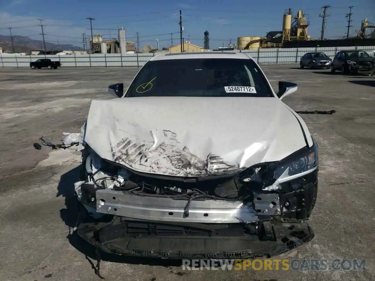 9 Photograph of a damaged car 58AD21B15LU010113 LEXUS ES300 2020