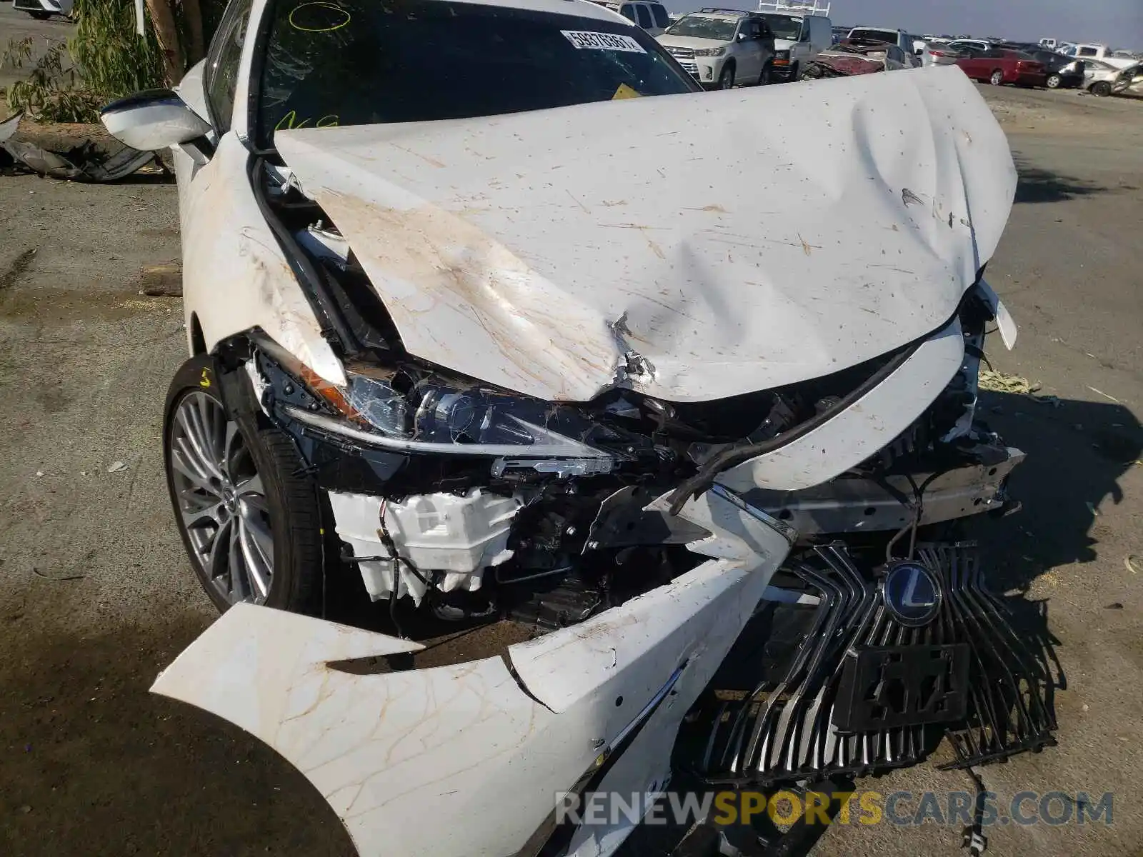 9 Photograph of a damaged car 58AD21B15LU011312 LEXUS ES300 2020