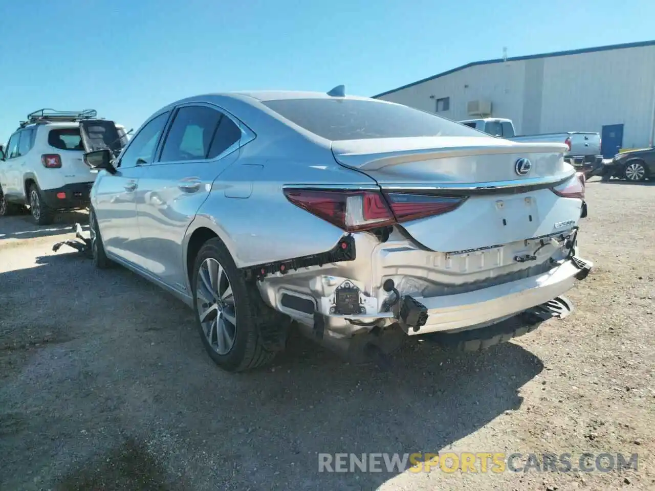 3 Photograph of a damaged car 58AD21B16LU005079 LEXUS ES300 2020