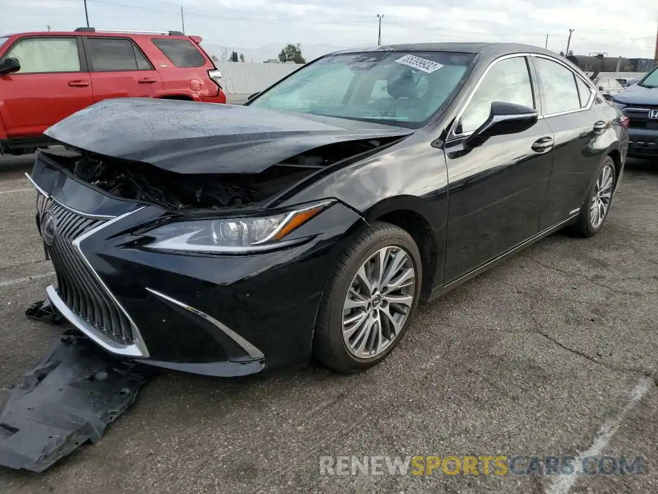 2 Photograph of a damaged car 58AD21B1XLU008907 LEXUS ES300 2020