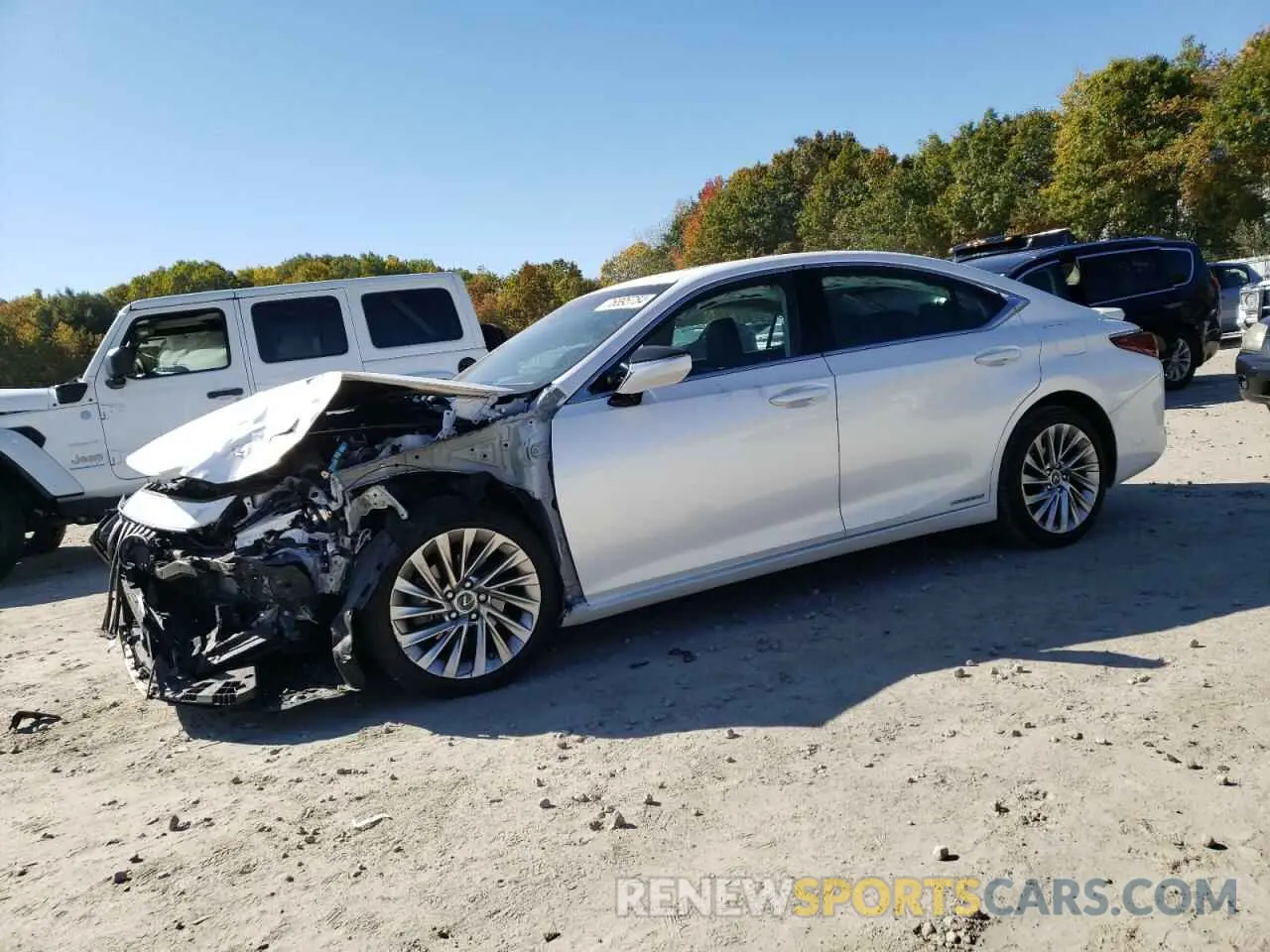 1 Photograph of a damaged car 58AE21B19LU004836 LEXUS ES300 2020