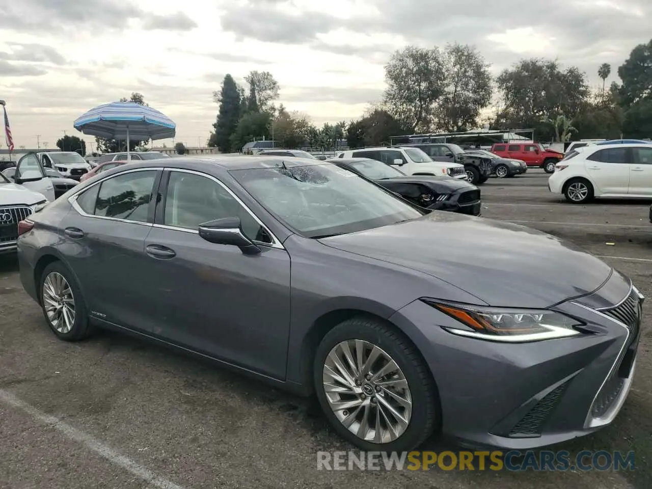 4 Photograph of a damaged car 58AE21B19LU012323 LEXUS ES300 2020