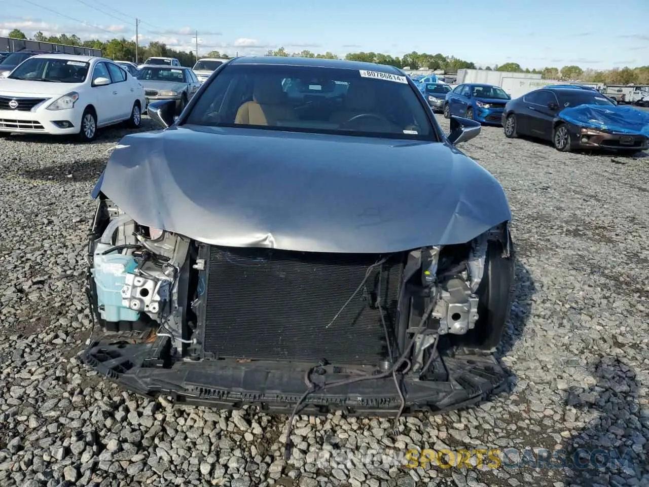 5 Photograph of a damaged car 58AF21B13LU010085 LEXUS ES300 2020