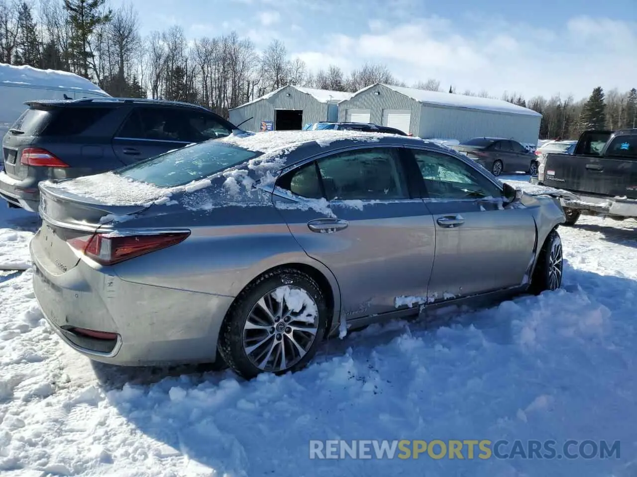 3 Photograph of a damaged car 58AB21B16MU012851 LEXUS ES300 2021
