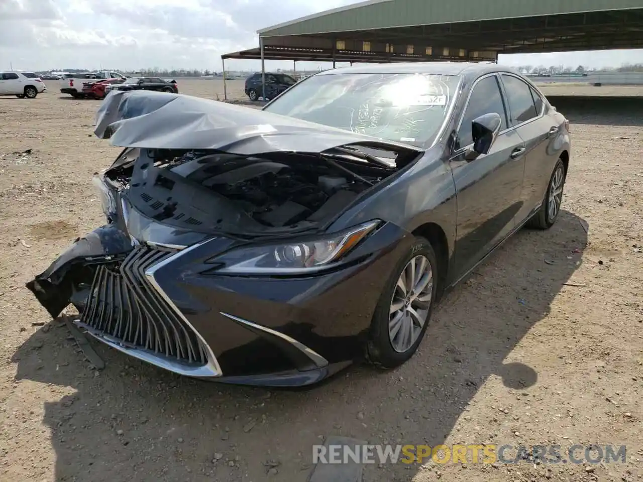 2 Photograph of a damaged car 58ACA1C15MU004973 LEXUS ES300 2021