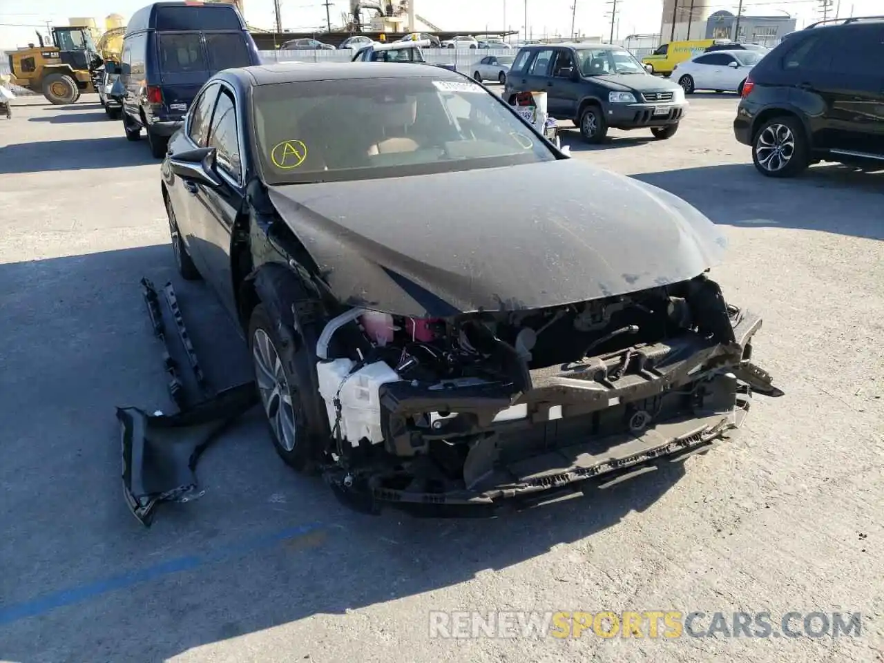 9 Photograph of a damaged car 58ACA1C15MU011017 LEXUS ES300 2021