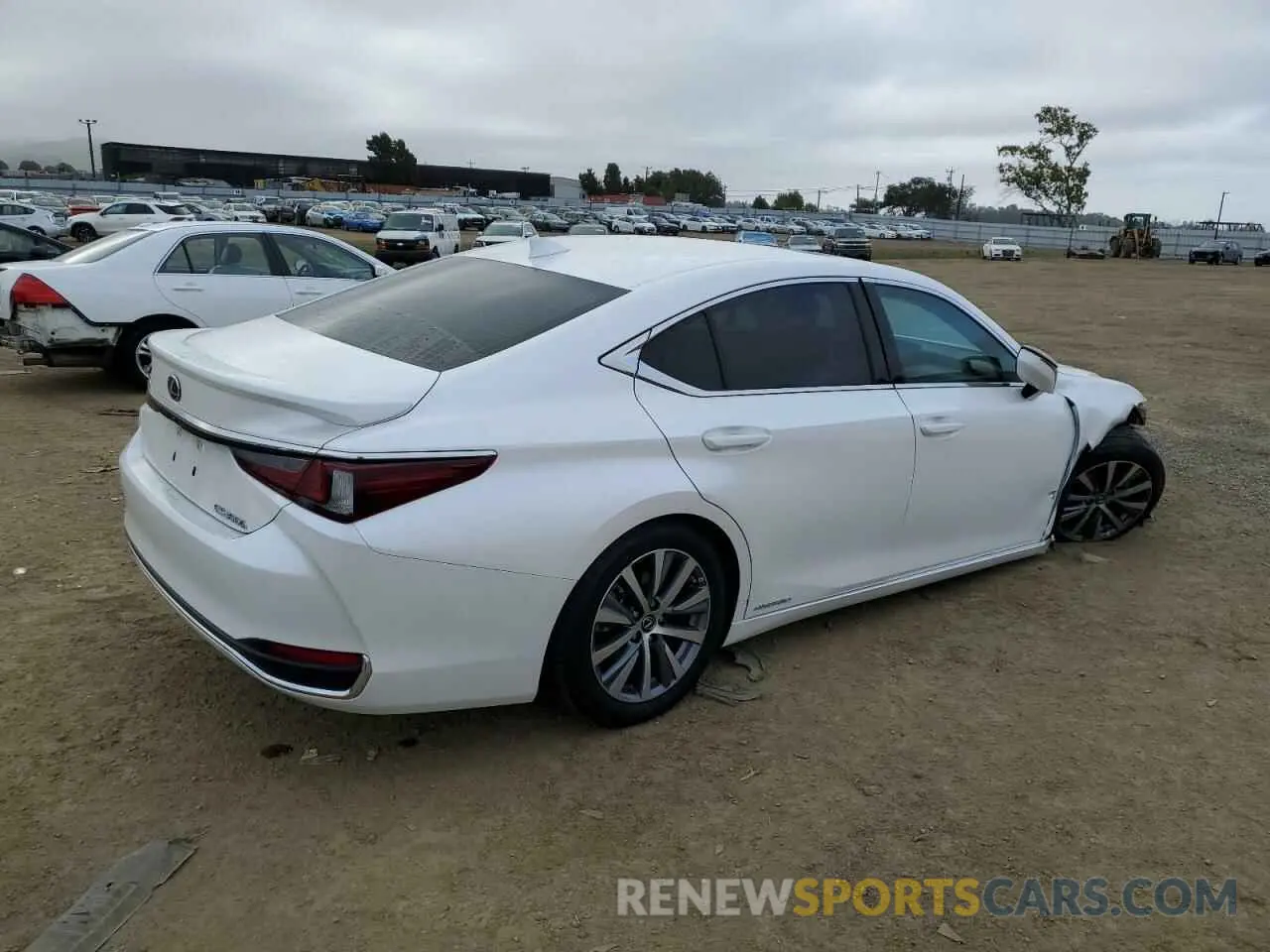 3 Photograph of a damaged car 58ACA1C17MU005719 LEXUS ES300 2021