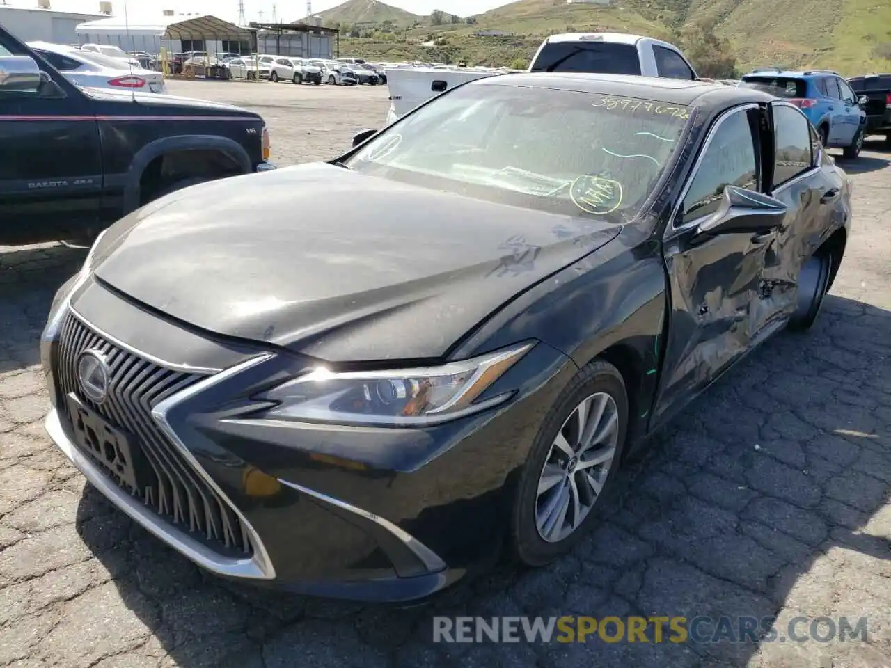 2 Photograph of a damaged car 58ACA1C18MU001209 LEXUS ES300 2021