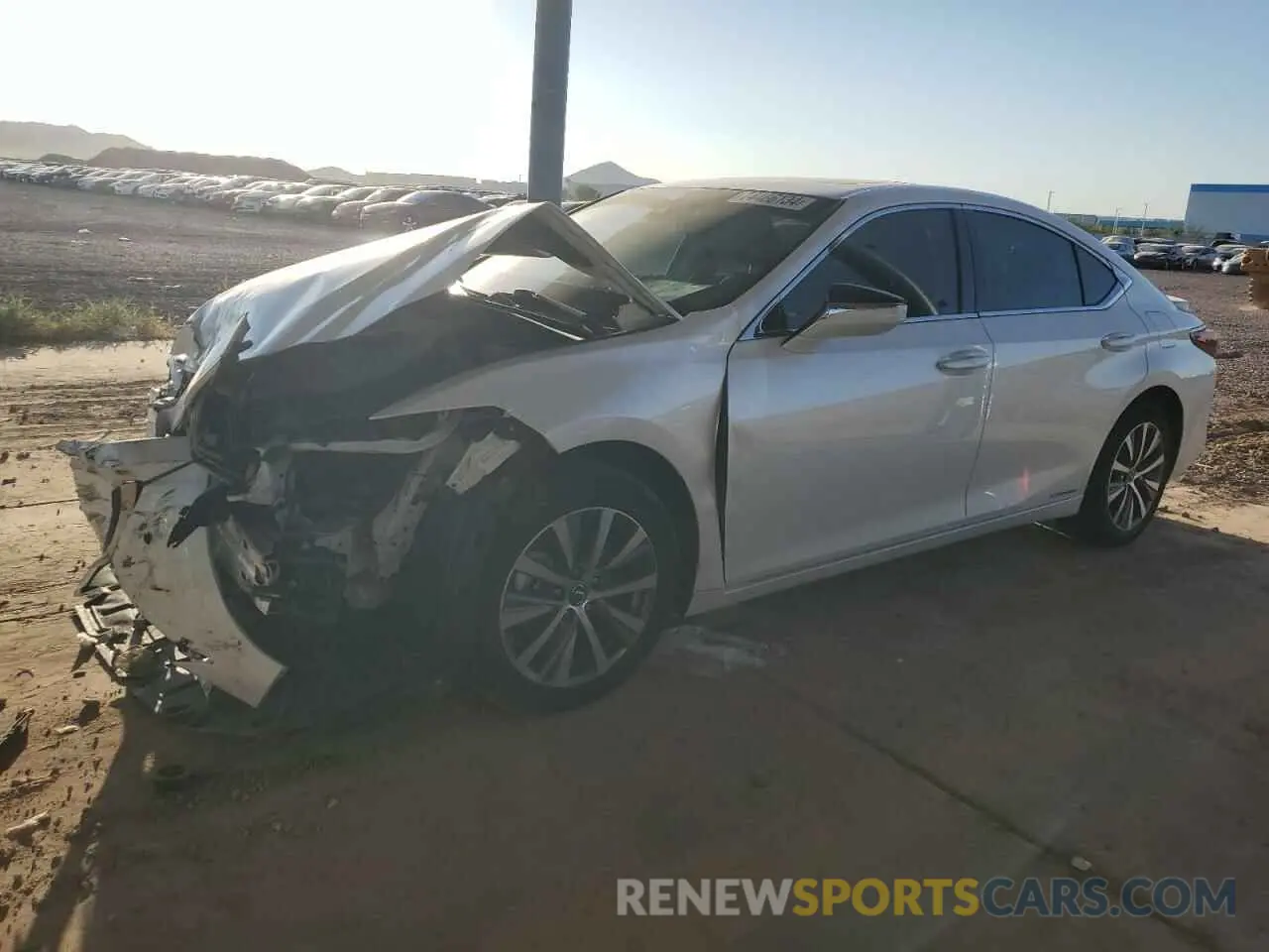 1 Photograph of a damaged car 58ACA1C1XMU007237 LEXUS ES300 2021