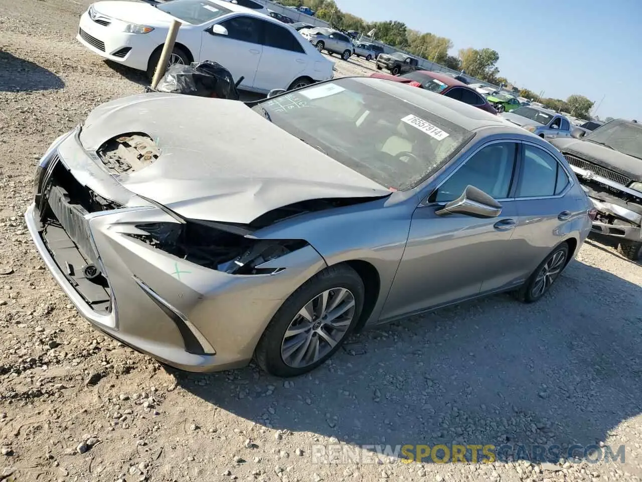 1 Photograph of a damaged car 58ADA1C11MU003582 LEXUS ES300 2021