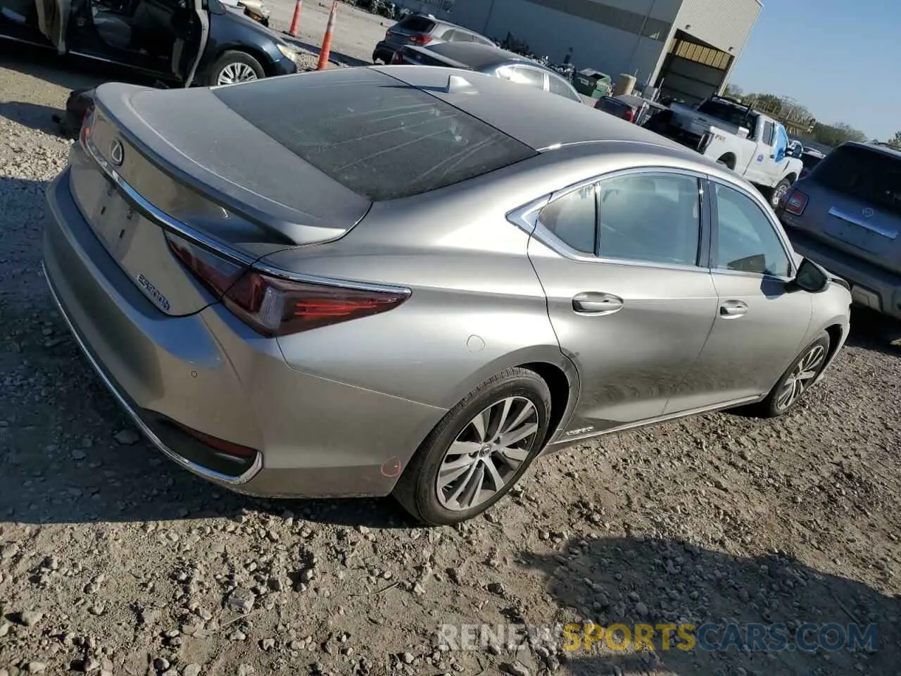 3 Photograph of a damaged car 58ADA1C11MU003582 LEXUS ES300 2021