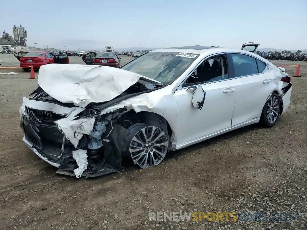 1 Photograph of a damaged car 58ADA1C11MU010208 LEXUS ES300 2021