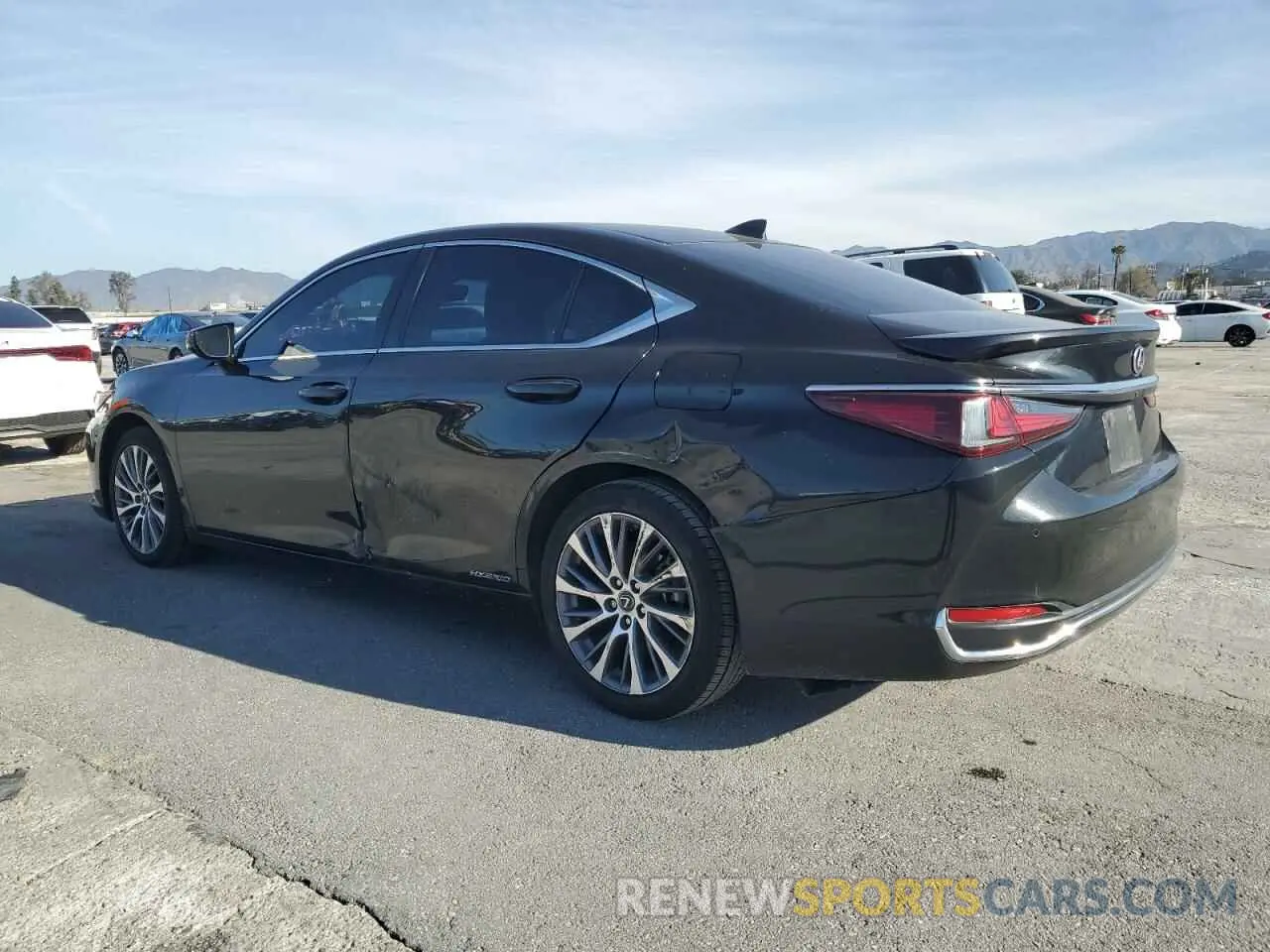 2 Photograph of a damaged car 58ADA1C11MU010502 LEXUS ES300 2021