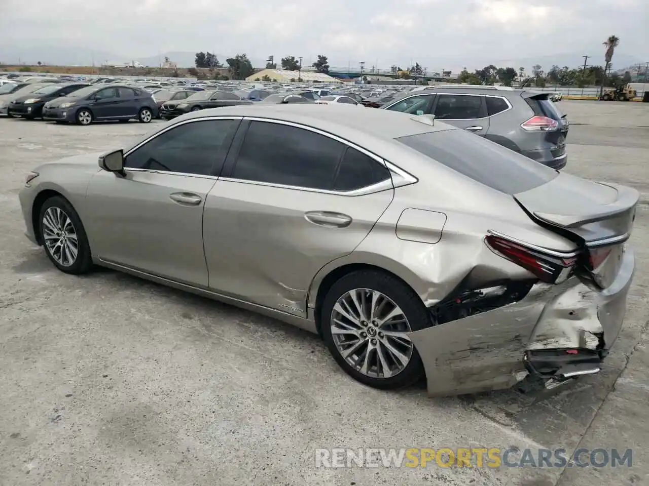 2 Photograph of a damaged car 58ADA1C12MU008743 LEXUS ES300 2021