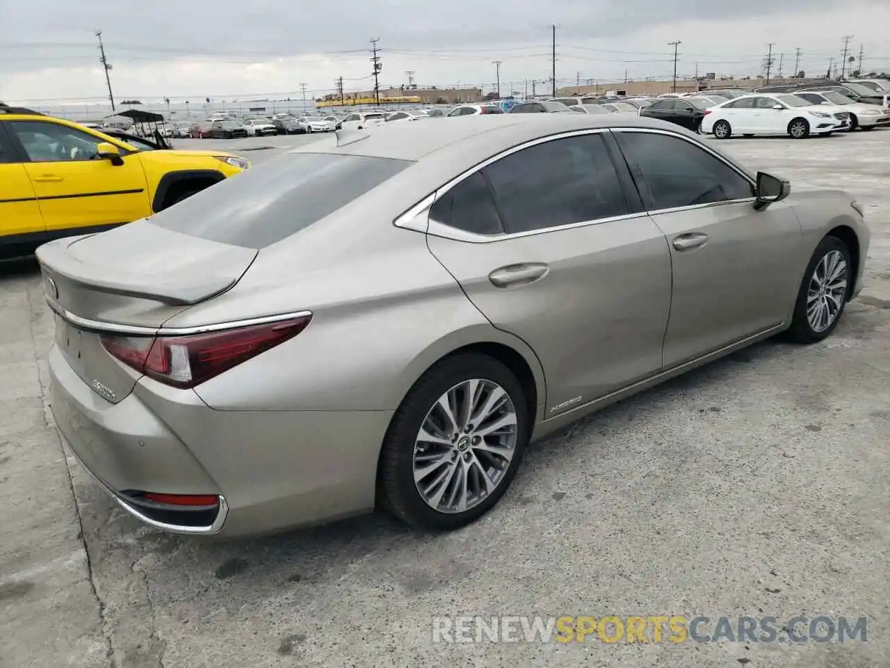 3 Photograph of a damaged car 58ADA1C12MU008743 LEXUS ES300 2021