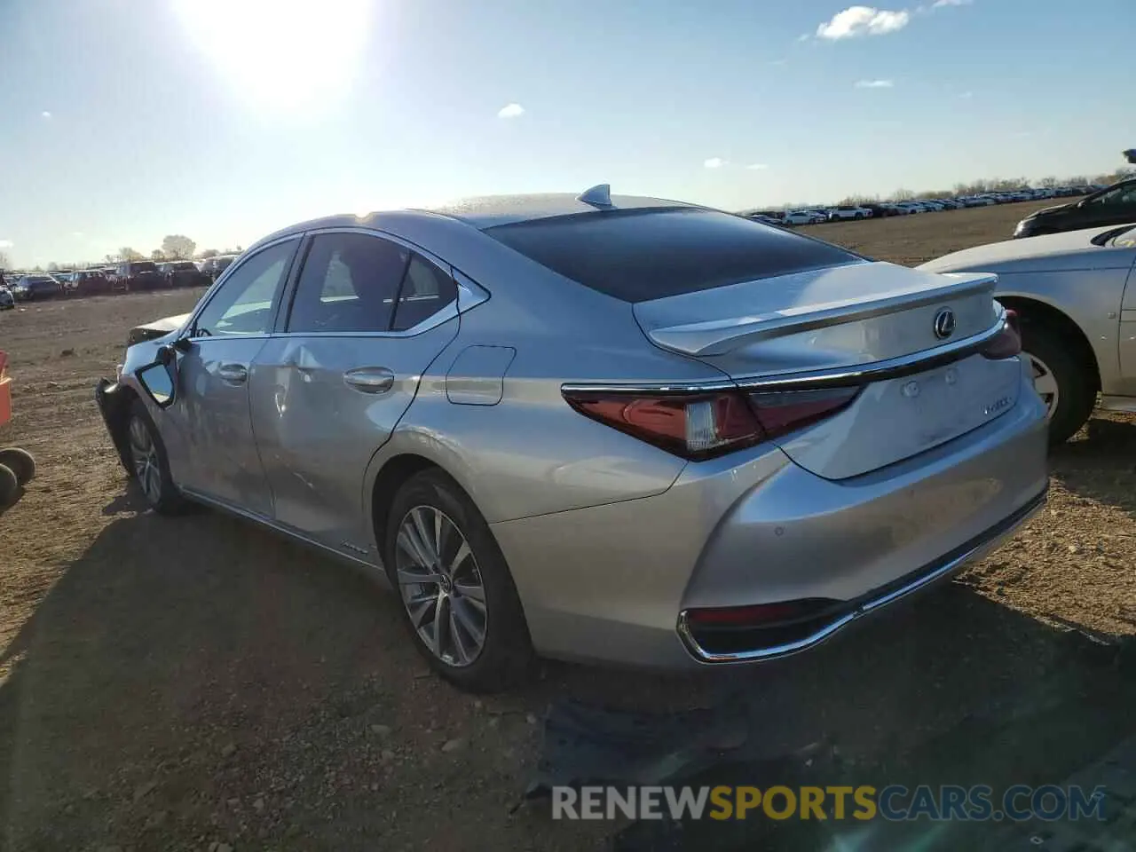 2 Photograph of a damaged car 58ADA1C13MU002448 LEXUS ES300 2021