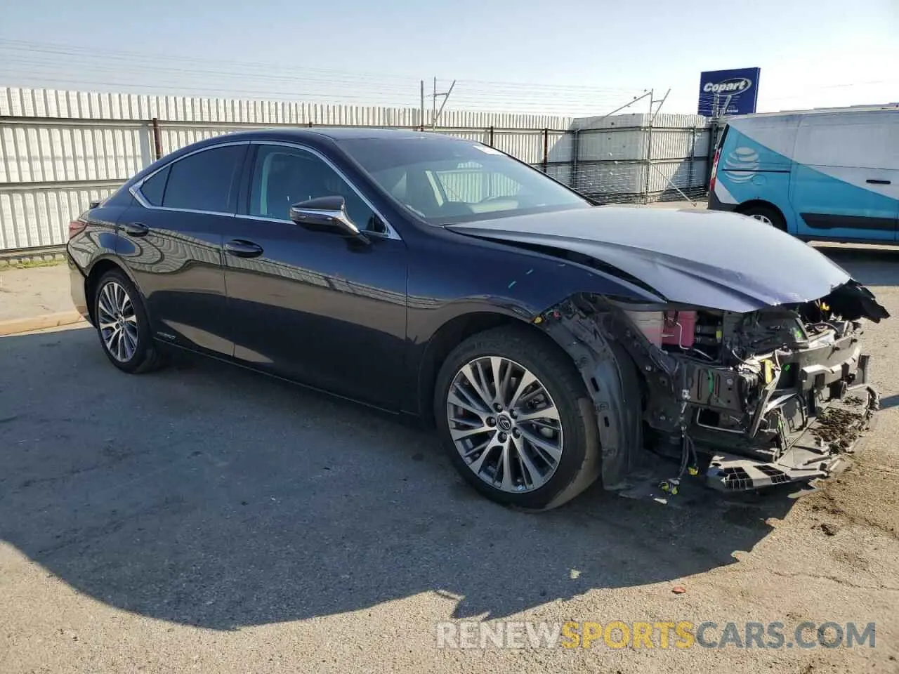 4 Photograph of a damaged car 58ADA1C14MU012387 LEXUS ES300 2021