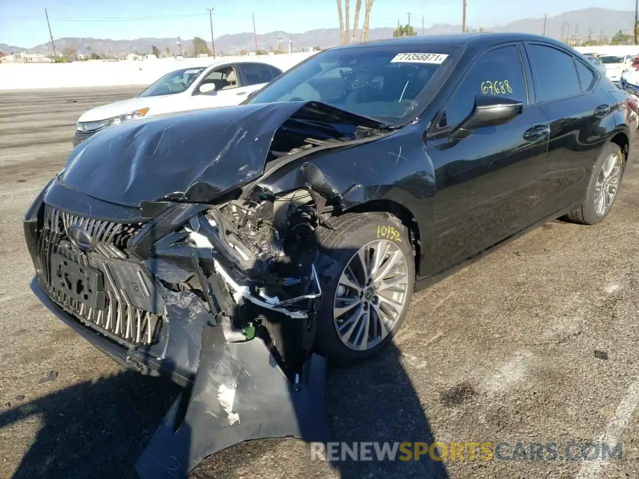 2 Photograph of a damaged car 58ADA1C15MU002483 LEXUS ES300 2021