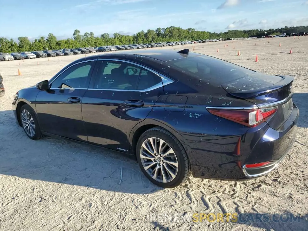 2 Photograph of a damaged car 58ADA1C15MU006310 LEXUS ES300 2021