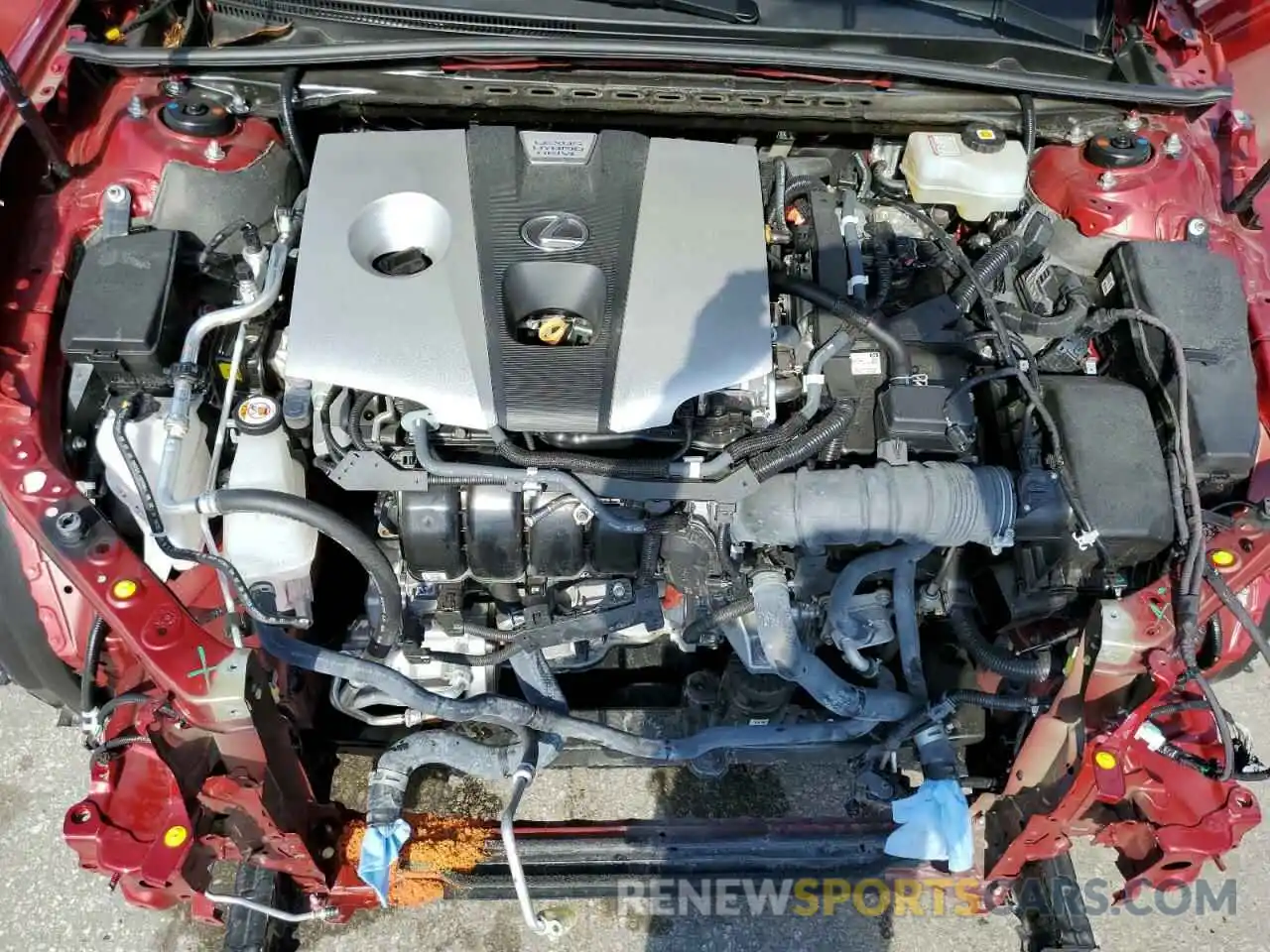 7 Photograph of a damaged car 58ADA1C16MU005053 LEXUS ES300 2021