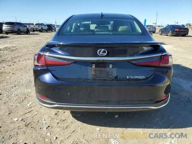 6 Photograph of a damaged car 58ADA1C17MU007295 LEXUS ES300 2021