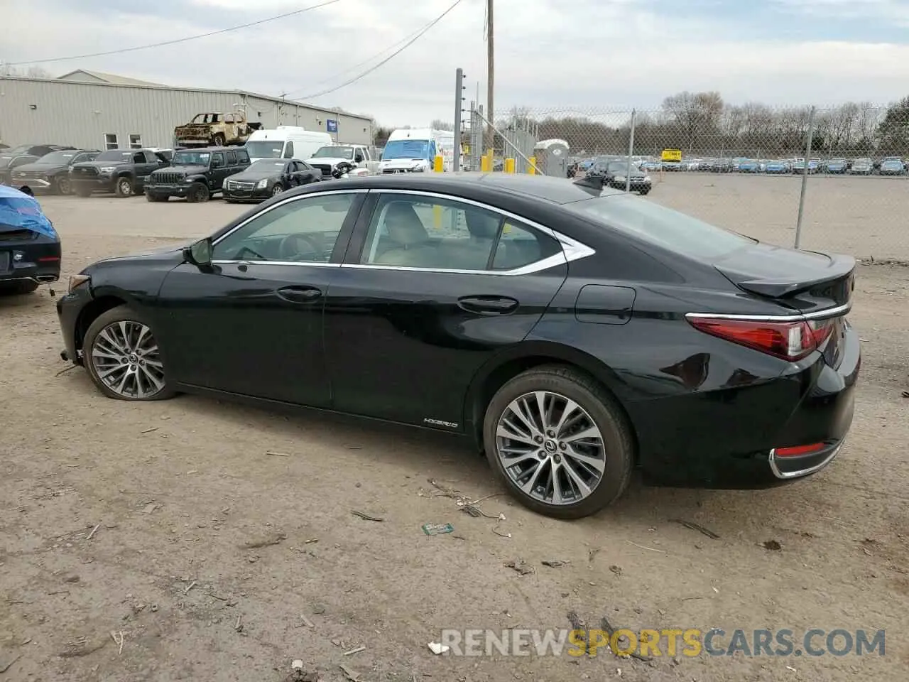2 Photograph of a damaged car 58ADA1C17MU008379 LEXUS ES300 2021