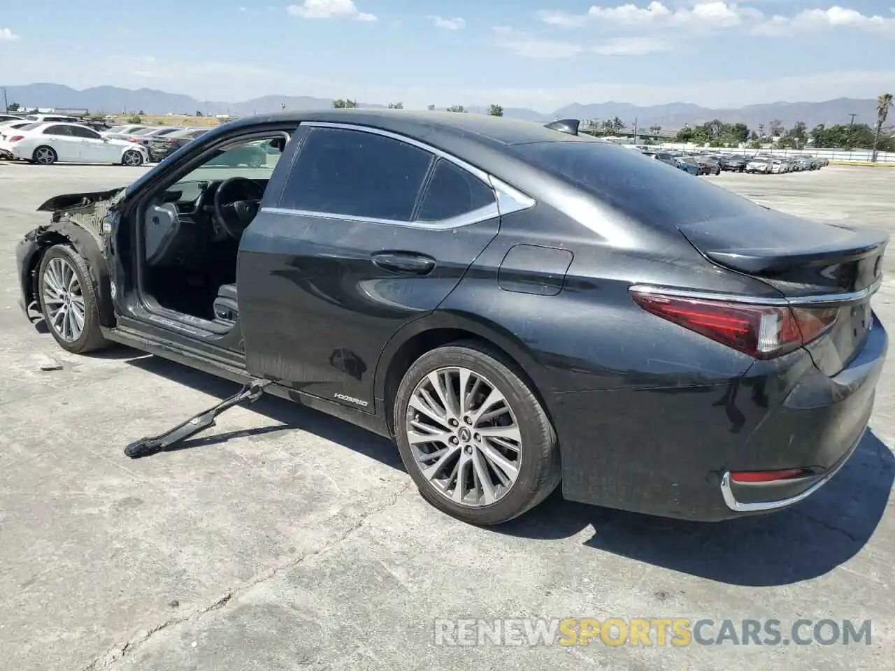 2 Photograph of a damaged car 58ADA1C19MU009243 LEXUS ES300 2021