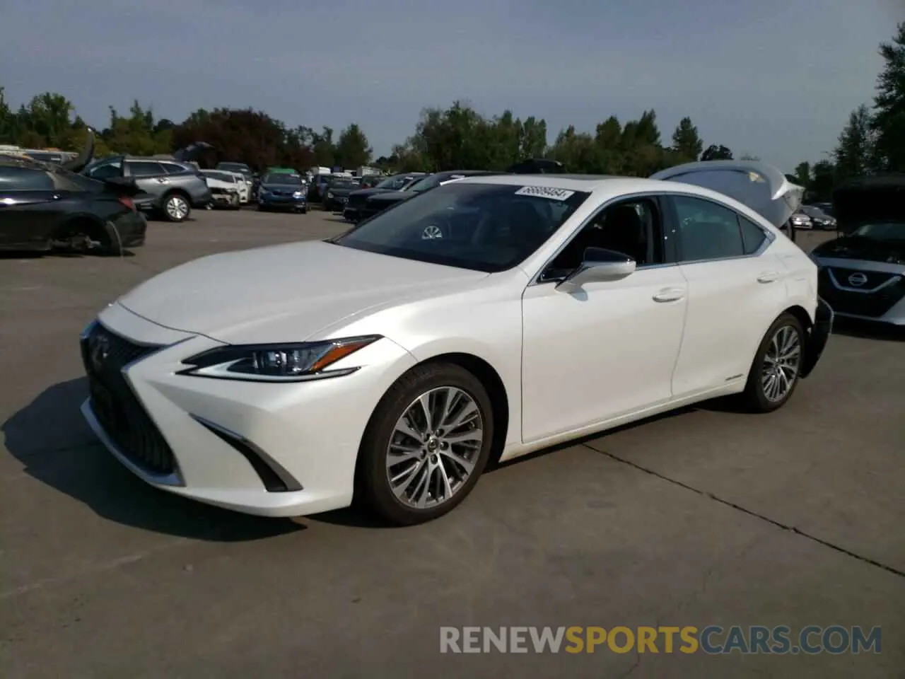 1 Photograph of a damaged car 58ADA1C1XMU003905 LEXUS ES300 2021